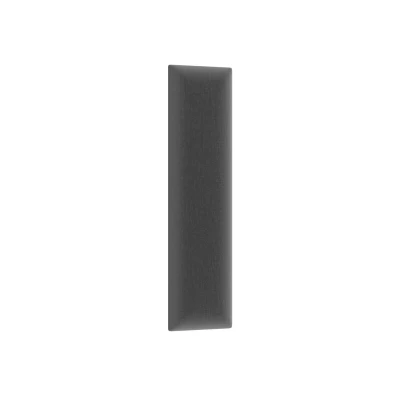 Obdĺžnikový čalúnený panel 60x15 VALERIO - tmavo šedý