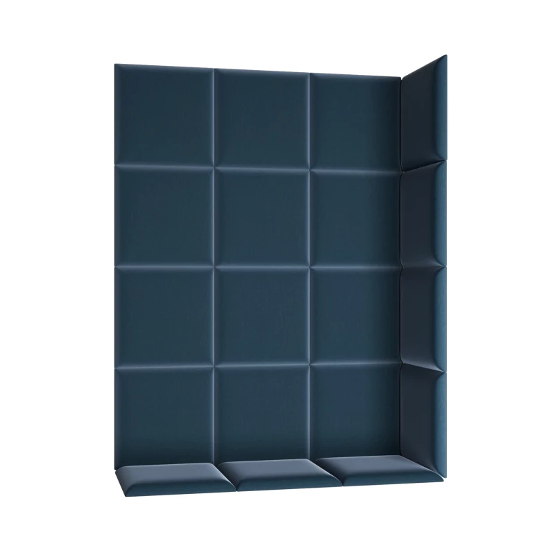 Set panelov na stenu 120x60 VALERIO - svetlo modrý