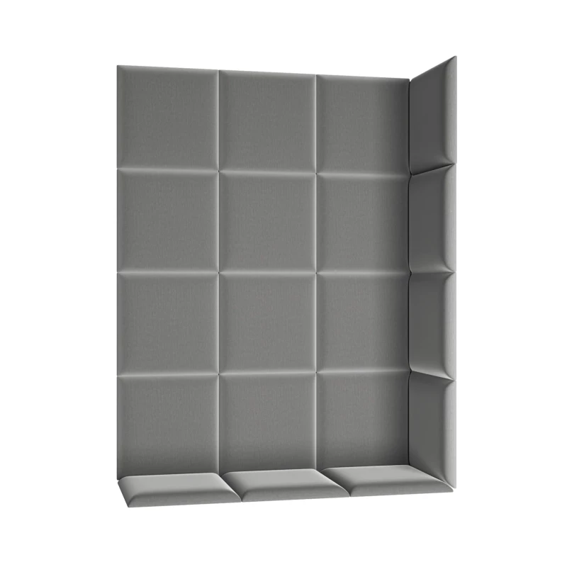 Set panelov na stenu 120x60 VALERIO - šedý
