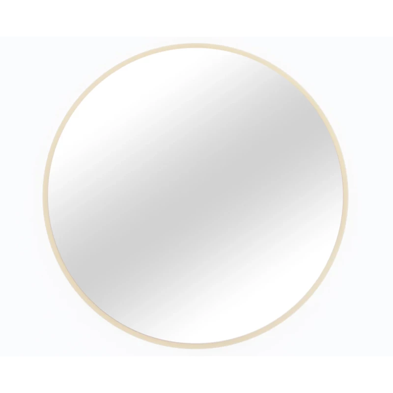 Okrúhle zrkadlo na stenu SOL - zlaté