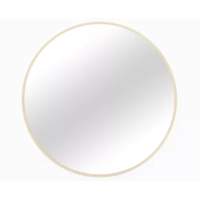 Okrúhle zrkadlo na stenu SOL - zlaté