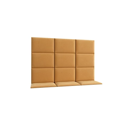 Set čalúnených panelov 180x120 VALERIO - horčicový