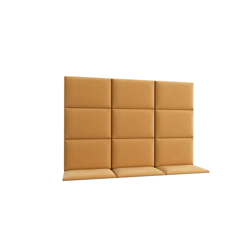 Set čalúnených panelov 180x120 VALERIO - horčicový