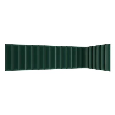 Set čalúnených panelov 210x90x60 VALERIO - zelený
