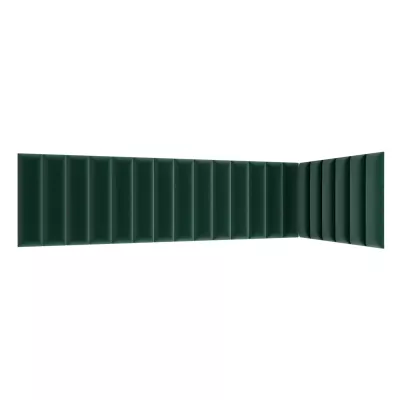 Set čalúnených panelov 210x90x60 VALERIO - zelený