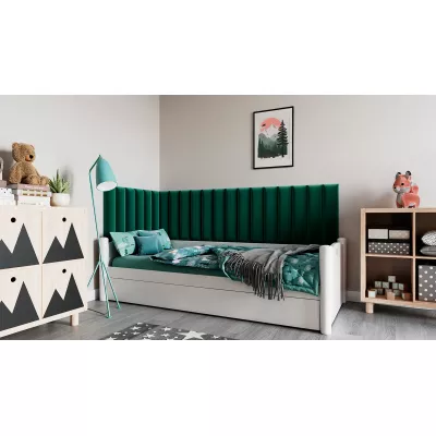 Set čalúnených panelov 210x90x60 VALERIO - zelený