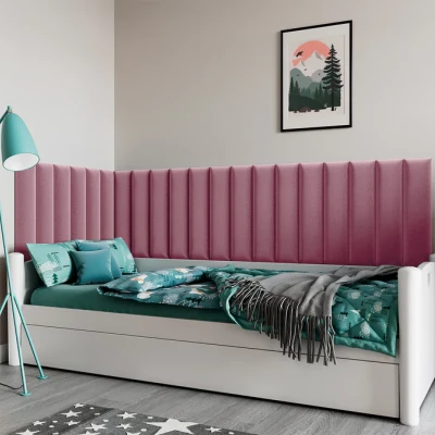 Set čalúnených panelov 210x90x60 VALERIO - ružový