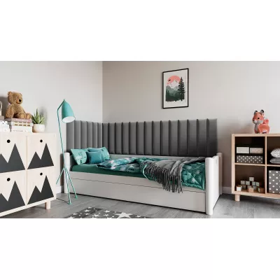 Set čalúnených panelov 210x90x60 VALERIO - šedý