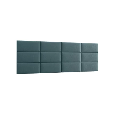 Set čalúnených panelov 240x90 VALERIO - svetlo modrý