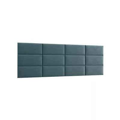 Set čalúnených panelov 240x90 VALERIO - svetlo modrý