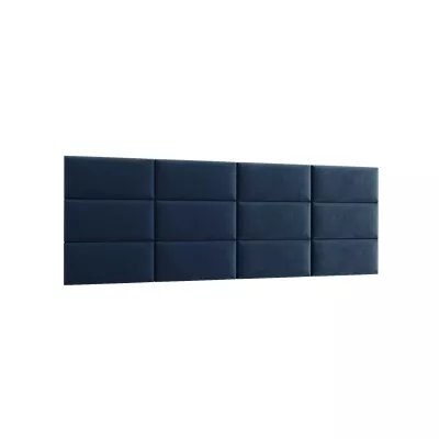 Set čalúnených panelov 240x90 VALERIO - modrý