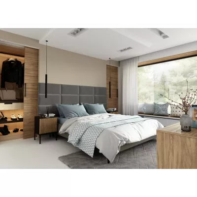 Set čalúnených panelov 240x90 VALERIO - šedý