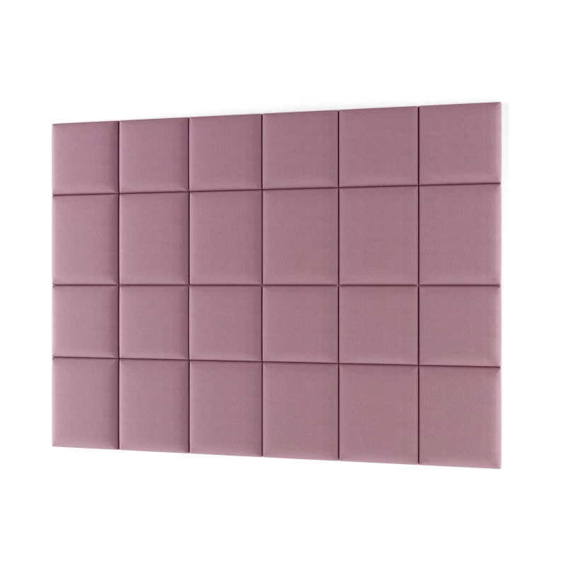 Set čalúnených panelov na stenu 240x180 VALERIO - ružový
