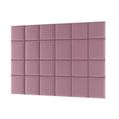 Set čalúnených panelov na stenu 240x180 VALERIO - ružový