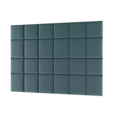 Set čalúnených panelov na stenu 240x180 VALERIO - svetlo modrý