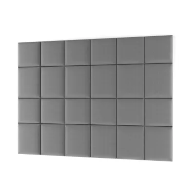 Set čalúnených panelov na stenu 240x180 VALERIO - šedý