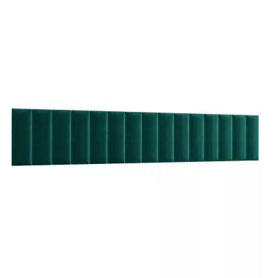 Set čalúnených nástenných panelov 300x60 VALERIO - zelený