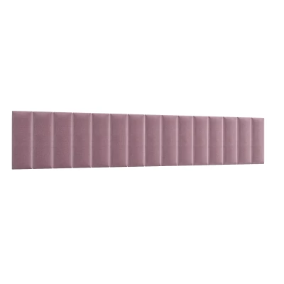 Set čalúnených nástenných panelov 300x60 VALERIO - ružový