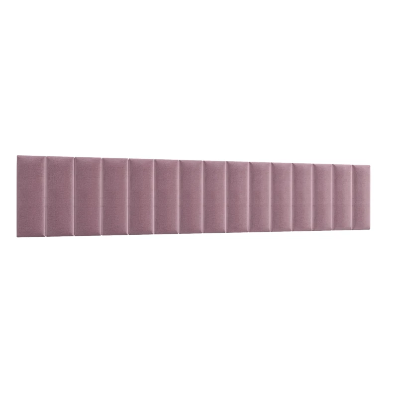 Set čalúnených nástenných panelov 300x60 VALERIO - ružový