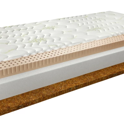 Latexový matrac s kokosovou rohožou 120x200 ONDINE 2