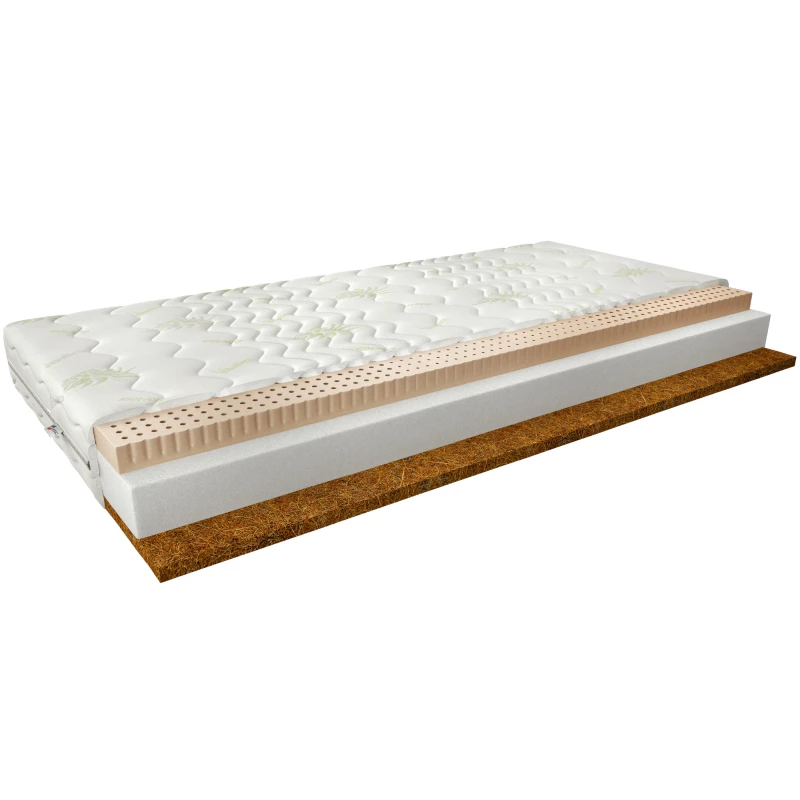 Latexový matrac s kokosovou rohožou 160x200 ONDINE 2