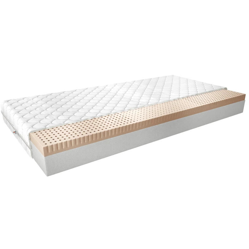Latexový matrac so strednou tvrdosťou 200x200 PHILOMELA 3