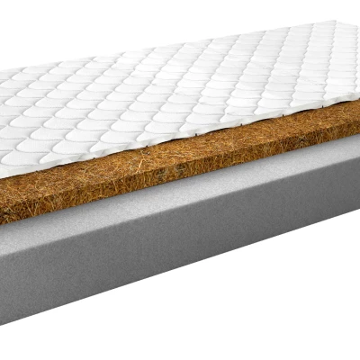 Penový matrac s kokosovou rohožou 140x200 ALECTRONA 3