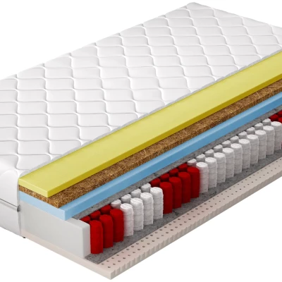Termoelastický penový matrac s latexom 140x200 NAUSICA 1