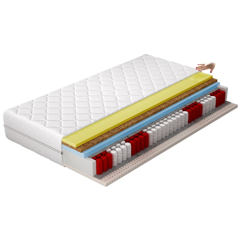Termoelastický penový matrac s latexom 140x200 NAUSICA 1