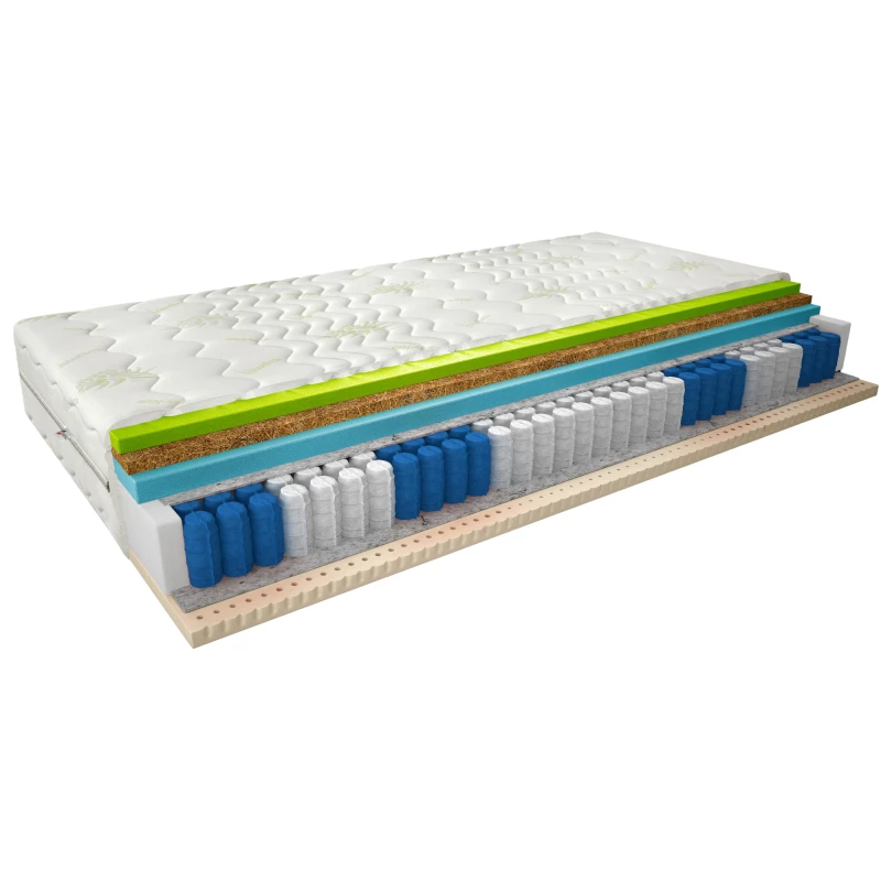 Termoelastický penový matrac s latexom 160x200 NAUSICA 2