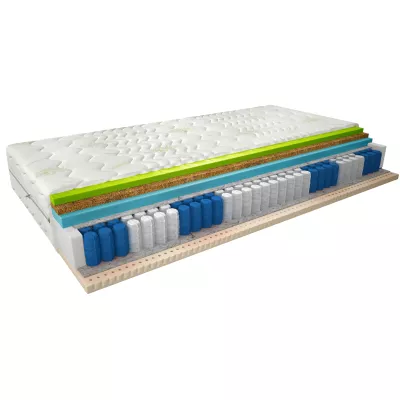 Termoelastický penový matrac s latexom 160x200 NAUSICA 2