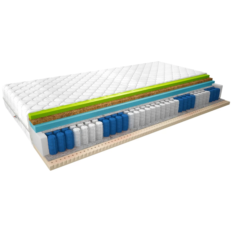 Termoelastický penový matrac s latexom 80x200 NAUSICA 3
