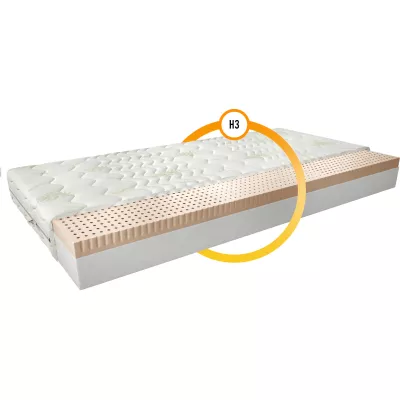 Latexový matrac so strednou tvrdosťou 140x200 PHILOMELA 2