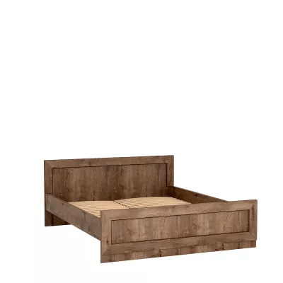 Manželská posteľ GIADA - 160x200, dub lefkas