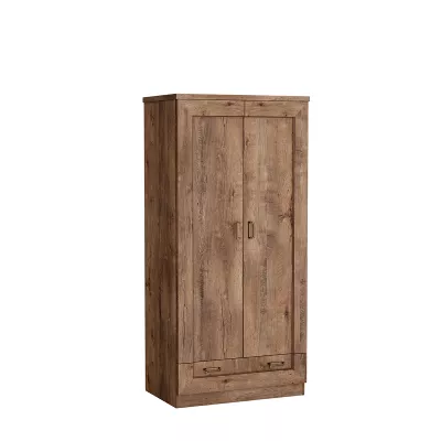 Dvojdverová skriňa GIADA - šírka 90 cm, dub lefkas