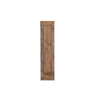 Jednodverová skriňa GIADA - šírka 46 cm, dub lefkas