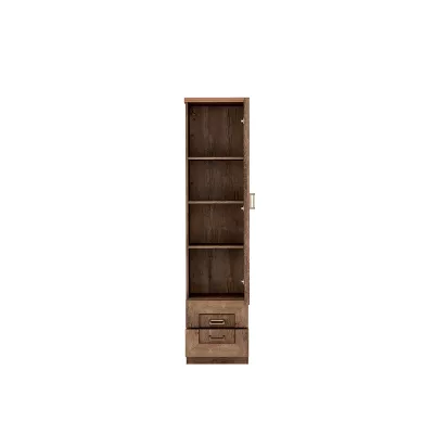 Úzka vitrína GIADA - dub lefkas