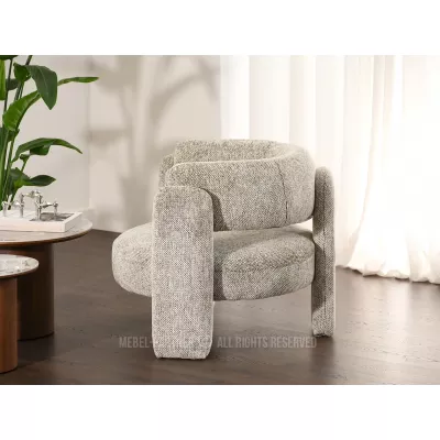 Čalúnené kreslo SNUG - béžové
