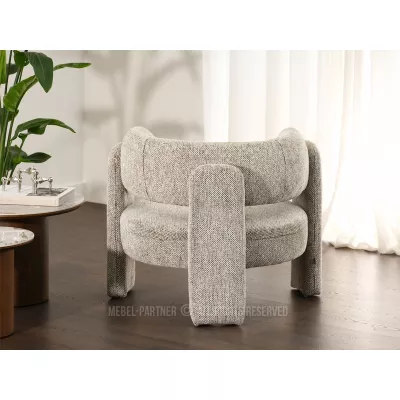 Čalúnené kreslo SNUG - béžové