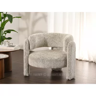 Čalúnené kreslo SNUG - béžové