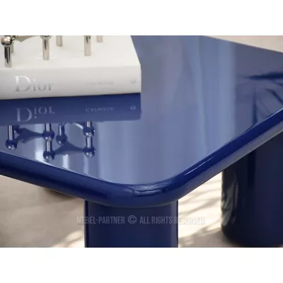 Konferenčný stolík STYLER - lesklý modrý