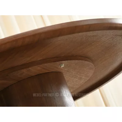 Okrúhly jedálenský stôl 130 cm OISIN - orech