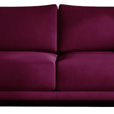 Elegantná trojmiestna pohovka AVENIA - červená