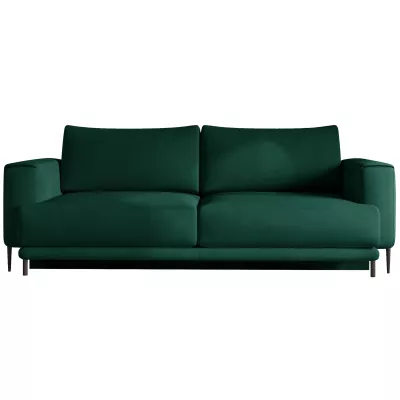 Elegantná trojmiestna pohovka AVENIA - tmavo zelená