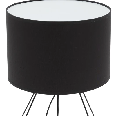 Stolová lampa na nočný stolík BENIGNE - čierna