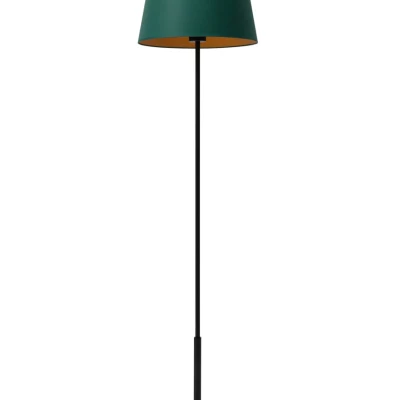 Stojacia lampa v škandinávskom štýle VESPILLO - zelená/zlatá/čierna