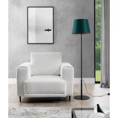 Stojacia lampa v škandinávskom štýle VESPILLO - zelená/zlatá/čierna