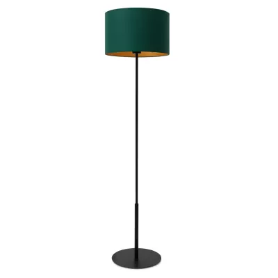 Škandinávska stojanová lampa VESPILLO - zelená / zlatá / čierna