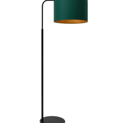 Stojaca lampa VESPILLO - zelená/zlatá/čierna