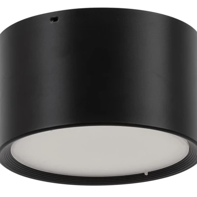 LED stropné osvetlenie VALLUM - čierne